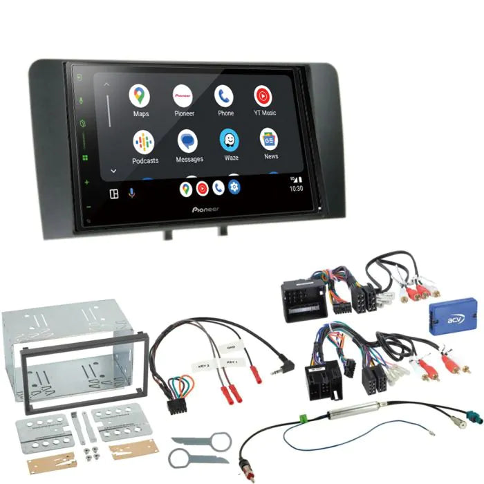 Pioneer SPH-DA77DAB - 6.8” Wireless CarPlay Android Stereo Upgrade for A3 8P 2003-2012