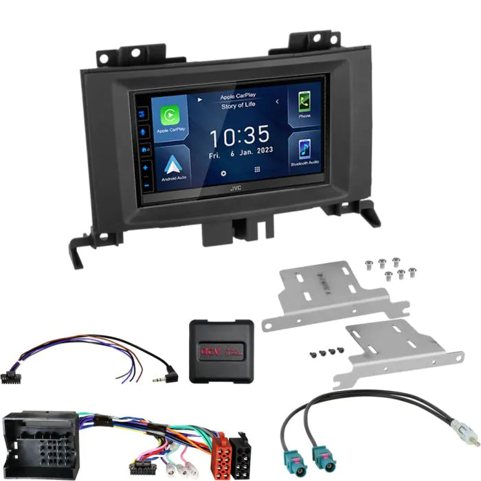 JVC KW-M785DBW - 6.8” Wireless CarPlay Android Stereo Upgrade for Mercedes Sprinter (W906)