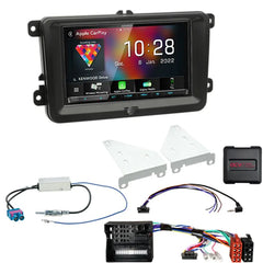 Kenwood DMX8021DABS Stereo Upgrade for VW Caddy IV (DU) 2015-2020
