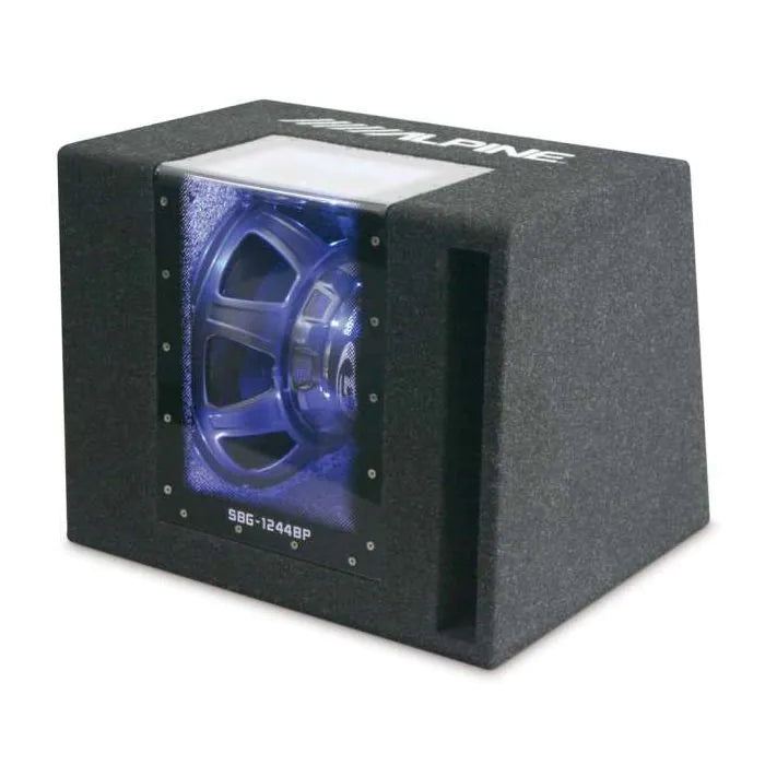 Alpine SBG-1244BP - 12" Sub in Band Pass Enclosure