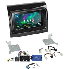 JVC KW-M875DBW - 6.8” Wireless CarPlay Android Stereo Upgrade for Peugeot Boxer 2014-2024