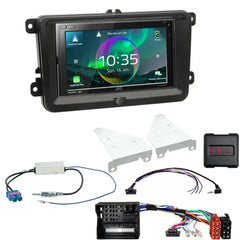 JVC KW-M875DBW - 6.8” Wireless CarPlay Android Stereo Upgrade for VW Amarok (2H) 2016-2020