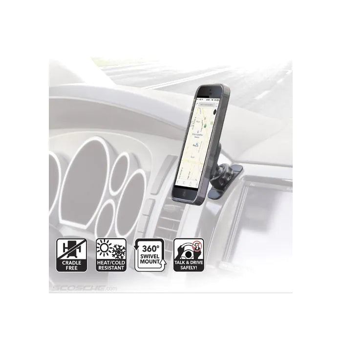 Scosche MAGDMI - MagicMOUNT Magnetic Dashboard Mount for Mobile Devices