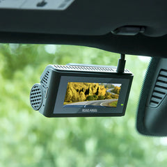 Road Angel Halo Play – 4K Dual Dash Cam with 3.2" Screen, Parking Mode &amp; Quick Release Mounting