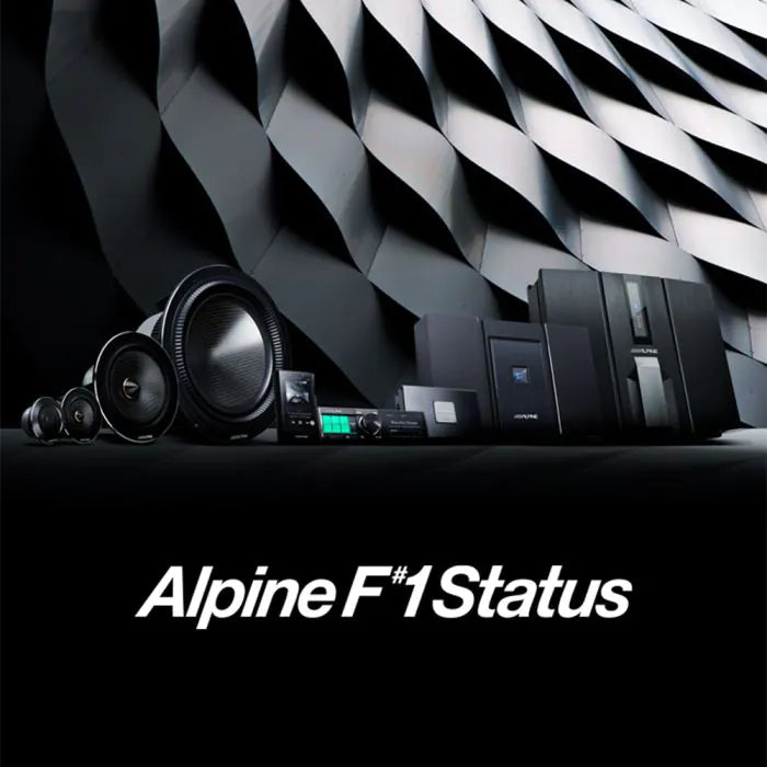 Alpine F#1 Status - Full Spec Hi Res Complete Sound System