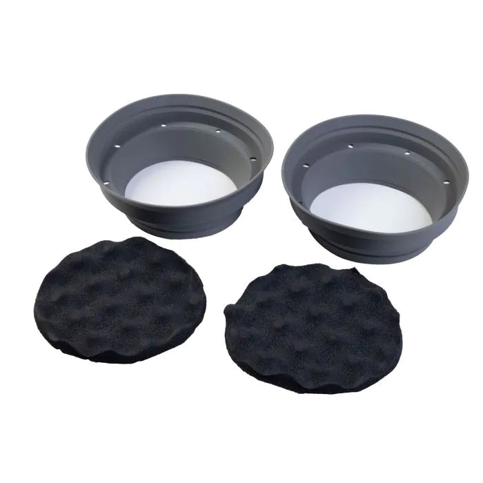 Vibe AVASP-V7 -  Adjustable Speaker Baffle Rubber baffle + Isolator & Deadening