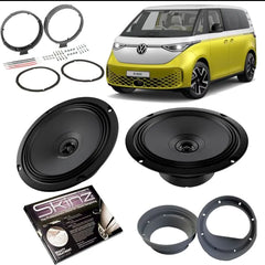 VW ID BUZZ Front Door 6.5" Speaker Upgrade Audison APX 2-Way 420W