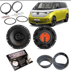 VW ID BUZZ Front Door 6.5" Speaker Upgrade JBL Stage2 634 3-Way 500W