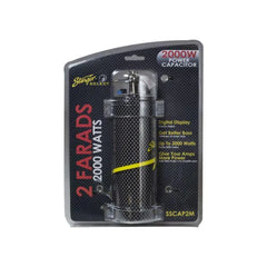 Stinger Select - Carbon Fiber 2 Farad Digital Capacitor upto 2000W