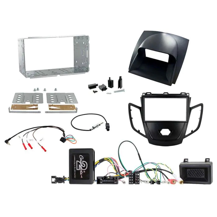 Connects2 CTKFD16 Ford Fiesta 2010-2012 Complete Double Din Stereo Fitting Kit