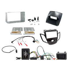 CTKFD72 Installation kit for the Ford Fiesta. This installation kit comes supplied with a piano black double DIN fascia kit - with a grey display cover