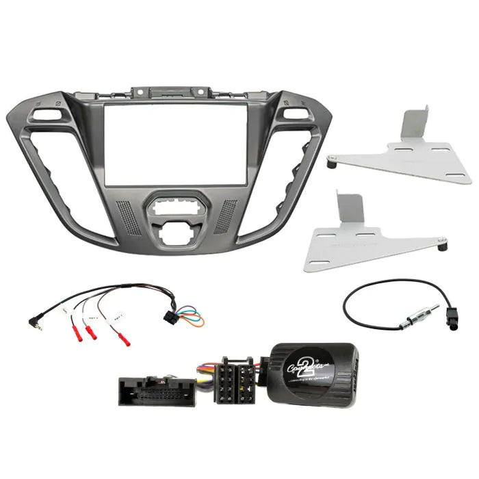 Connects2 CTKFD92 Ford Transit-Custom Euro 6 2012-2021 Complete Double Din Stereo Fitting Kit