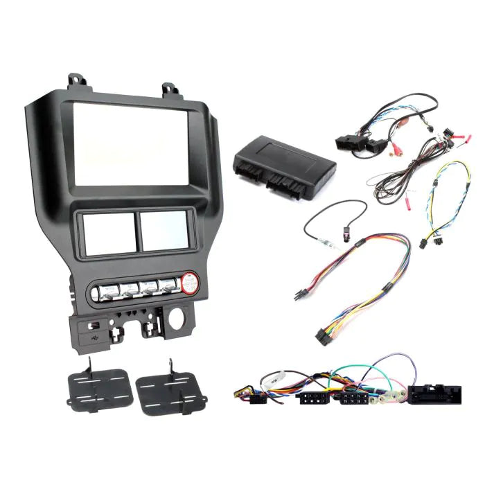 Connects2 CTKPFD10 - Ford Mustang 2015> Complete Double Din Stereo Fitting Kit