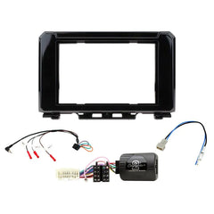 Connects2 CTKSZ13 - Suzuki Jimny 2018> Gloss Black Double DIN Radio Installation Kit