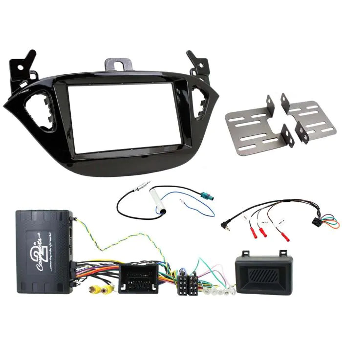 Connects2 CTKVX22 - Vauxhall Adam Corsa E Complete Double Din Stereo Fitting Kit