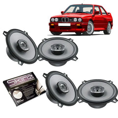 BMW 3 Series E30 - Front & Rear Speakers Upgrade Package (W/O Factory Tweeter Housing)