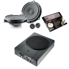 Bespoke Car 2-Way Component Speaker Upgrade With 2.1 Active Underseat Subwoofer For Ford Models