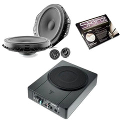 Bespoke Car 2-Way Component Speaker Upgrade With 2.1 Active Underseat Subwoofer For Ford F-150 Raptor