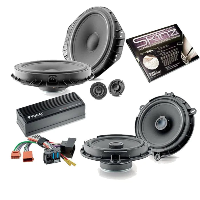 Bespoke Car 2-Way Component & Coaxial Speakers & Amplifier Upgrade For Ford F-150 Raptor
