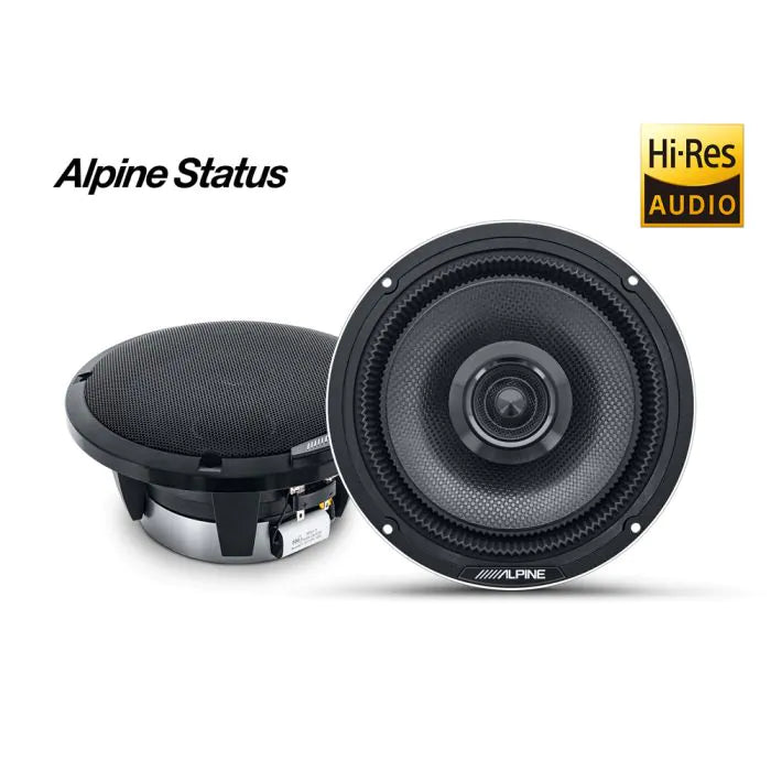 Alpine HDZ-65 - Status Hi-Res 6.5” 16.5cm 2-Way Coaxial Car Speakers