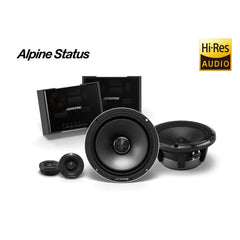 Alpine HDZ-65CS - Status Hi-Res 6.5" 16.5cm 2-Way Slim-fit Component Car Speakers