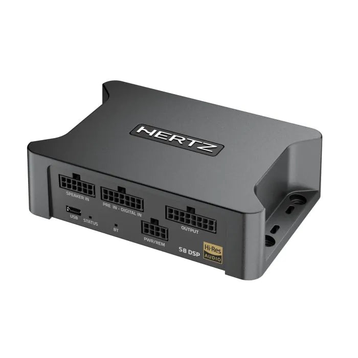 Hertz S8 DSP - 8 Channels DSP Hi Res Audio Processor for Any OEM Source