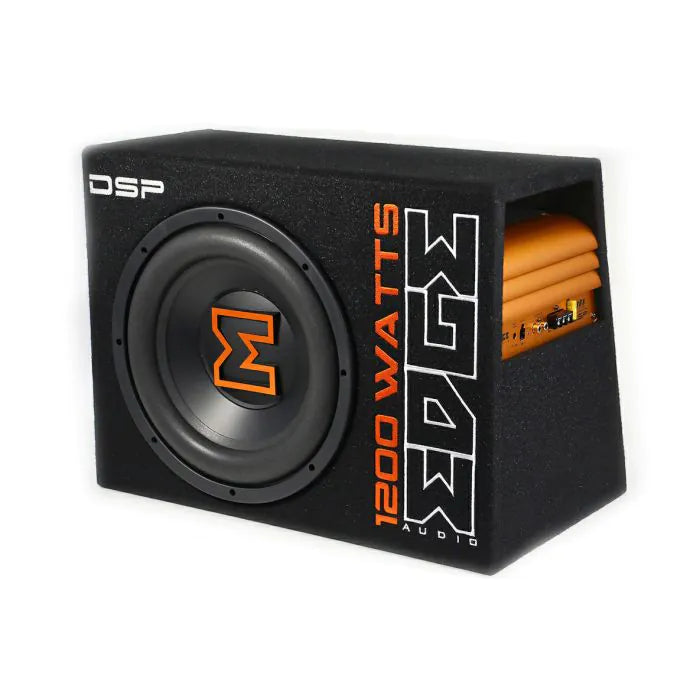 Edge EDBX12ADSP-E3 - DBX Series 12" Active Bass Enclosure DSP Car Subwoofer 1200W