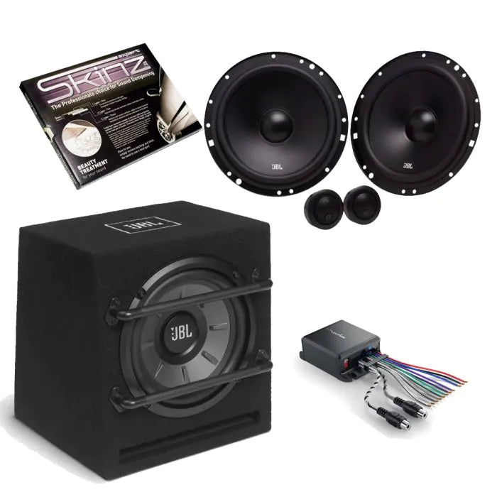 JBL Front 6.5" Component Speaker + 8" Subwoofer upgrade for Mercedes Sprinter