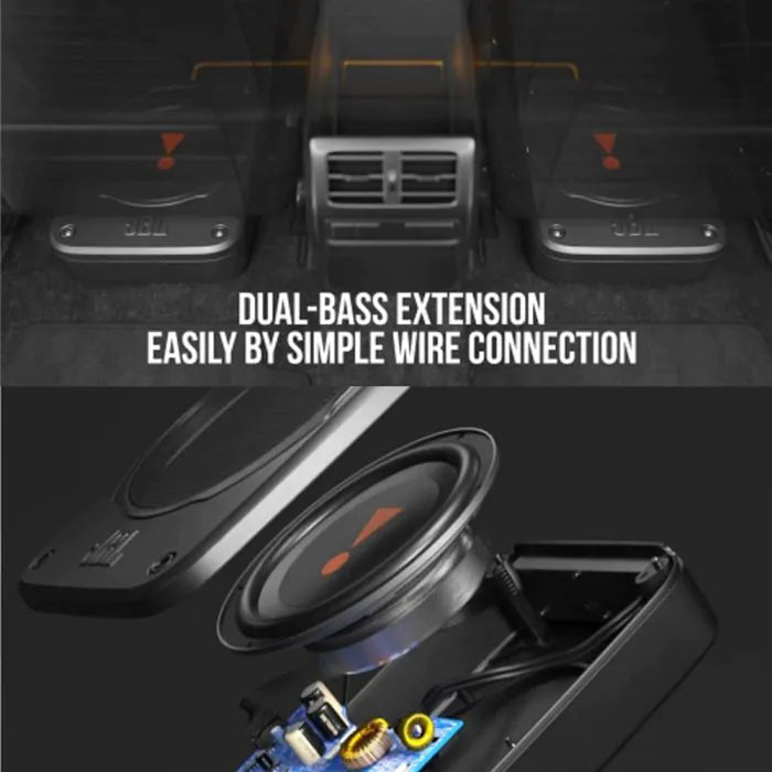 JBL BASSPRO LITE - Ultra-Compact Underseat Subwoofer Super Bass 200W
