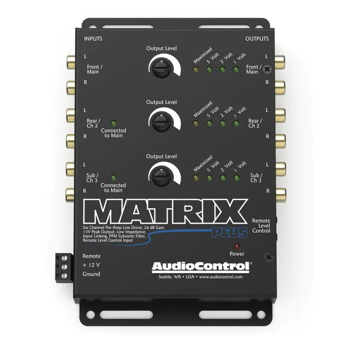AudioControl Matrix Plus - 6 Channel Line Driver