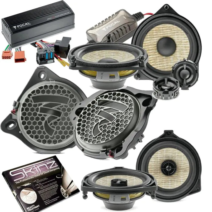 Bespoke Car Audio Full Amplified Mercedes 2-Way Speaker & Subwoofer Upgrade