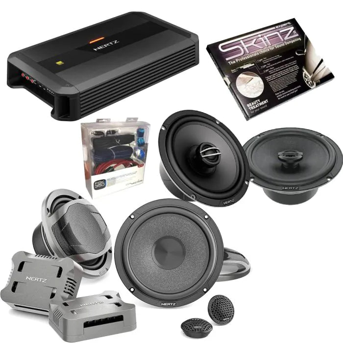 Hertz Cento 6.5" Front & Rear Speaker Upgrade for Mercedes CLK