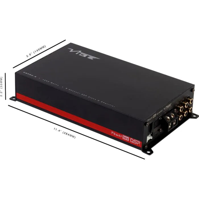 Vibe POWERBOX800.1D-V3 - Monoblock Car Amplifier 800W RMS