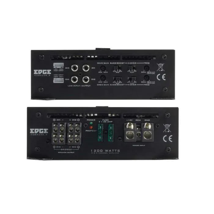 EDGE EDBX150.4-E1 DBX Series 4 Channel 1200 Watts Car Amplifier