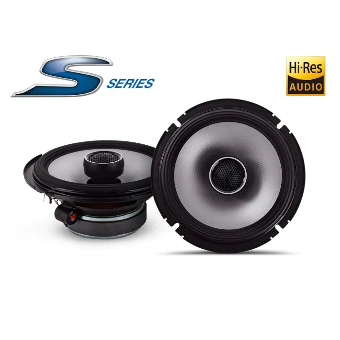 Alpine S2-S65 - S-Series 6.5" 2-Way Coaxial Car Speakers 240 Watts