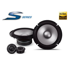 Alpine S2-S65C - S-Series 6.5" 2-Way Car Component Speakers 240 Watts