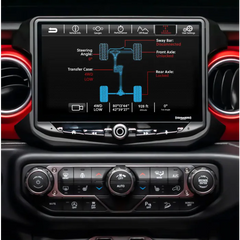 Jeep Wrangler JL/Gladiator JT (2018-2023) HEIGH10 10" Car Stereo with Fully Integrated Fitting Kit