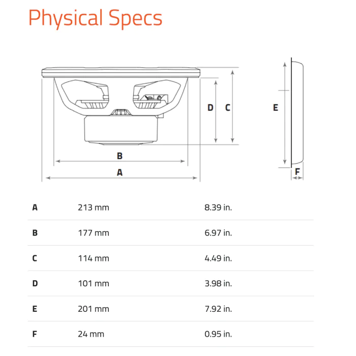 Hertz CS 200 S4 - 8" Car Subwoofer Single 4 Ohm Woofer 300W