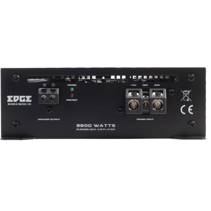 Edge EDBX1800.1D-E4 - Monoblock DBX Series Car Amplifier 3600 Watts