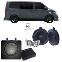 Alpine Bespoke Speaker and Bass Upgrade for VW Transporter T6/T6.1
